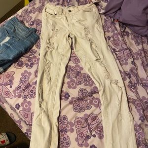 White jeans